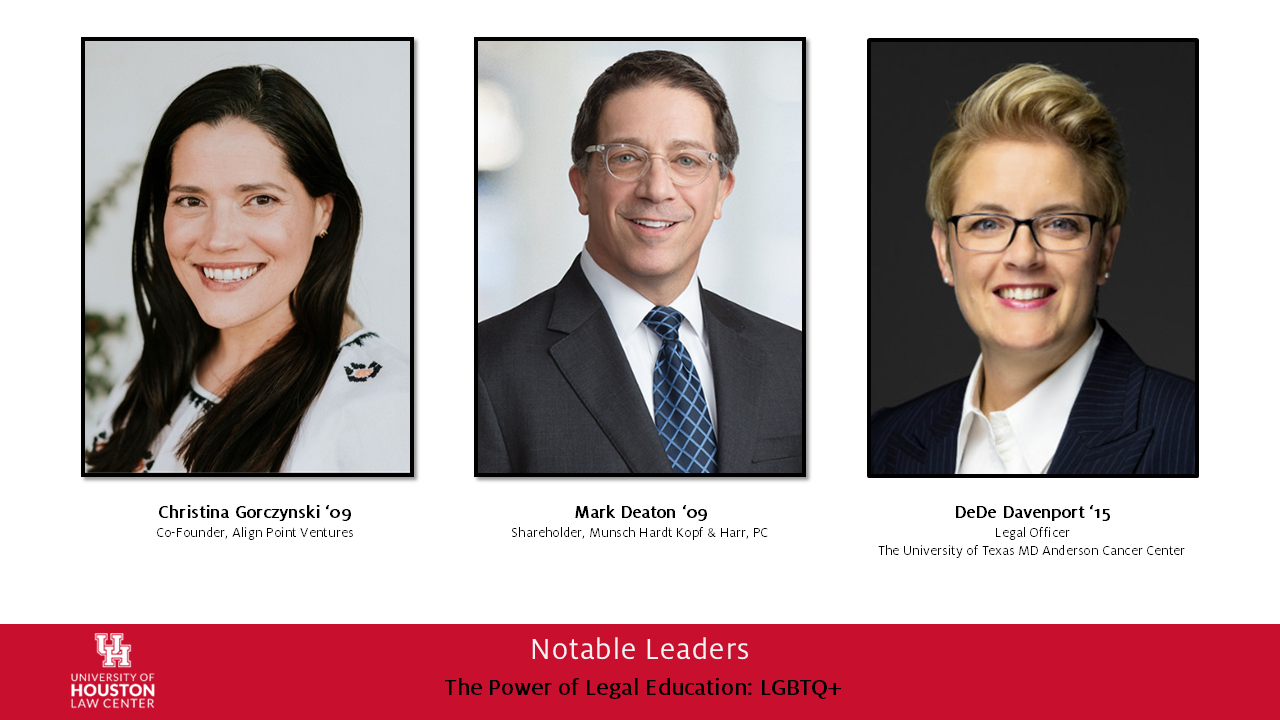 UH Law Center trailblazers