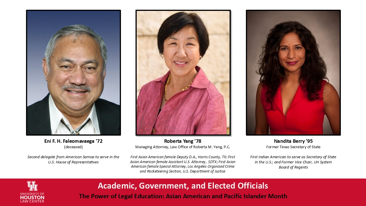 UH Law Center trailblazers