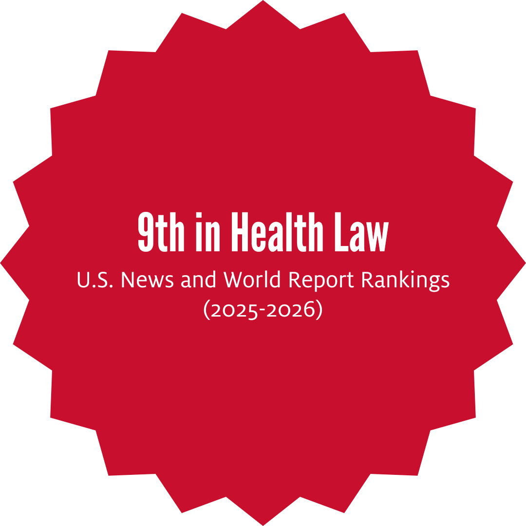 9th in Health Law - us new and world report rankings