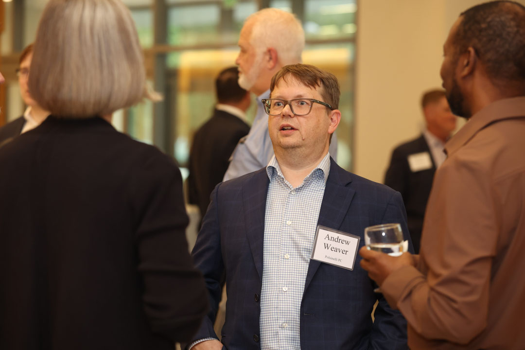 Andrew Weaver at the IPIL Advisory Council Dinner reception