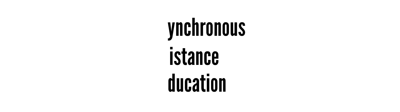 LLM Synchronous Distance Education Program